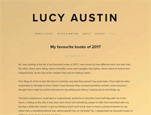 Tablet Screenshot of lucyaustin.com